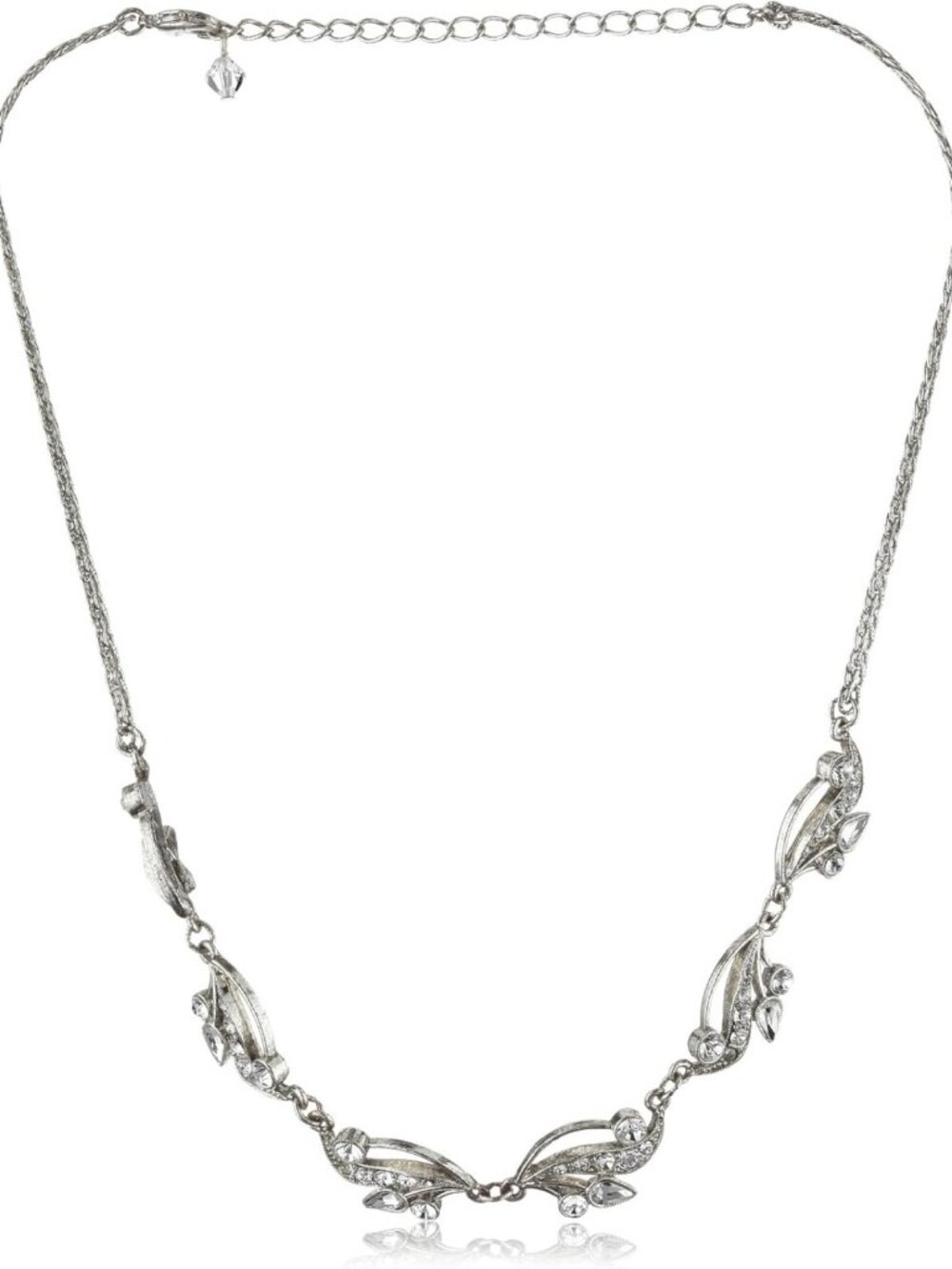 Elegant Crystal Bridal Fantasy Necklace - Stunning Wedding Jewelry Accessory